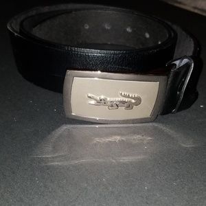 Lacoste Men XXL Leather Belt